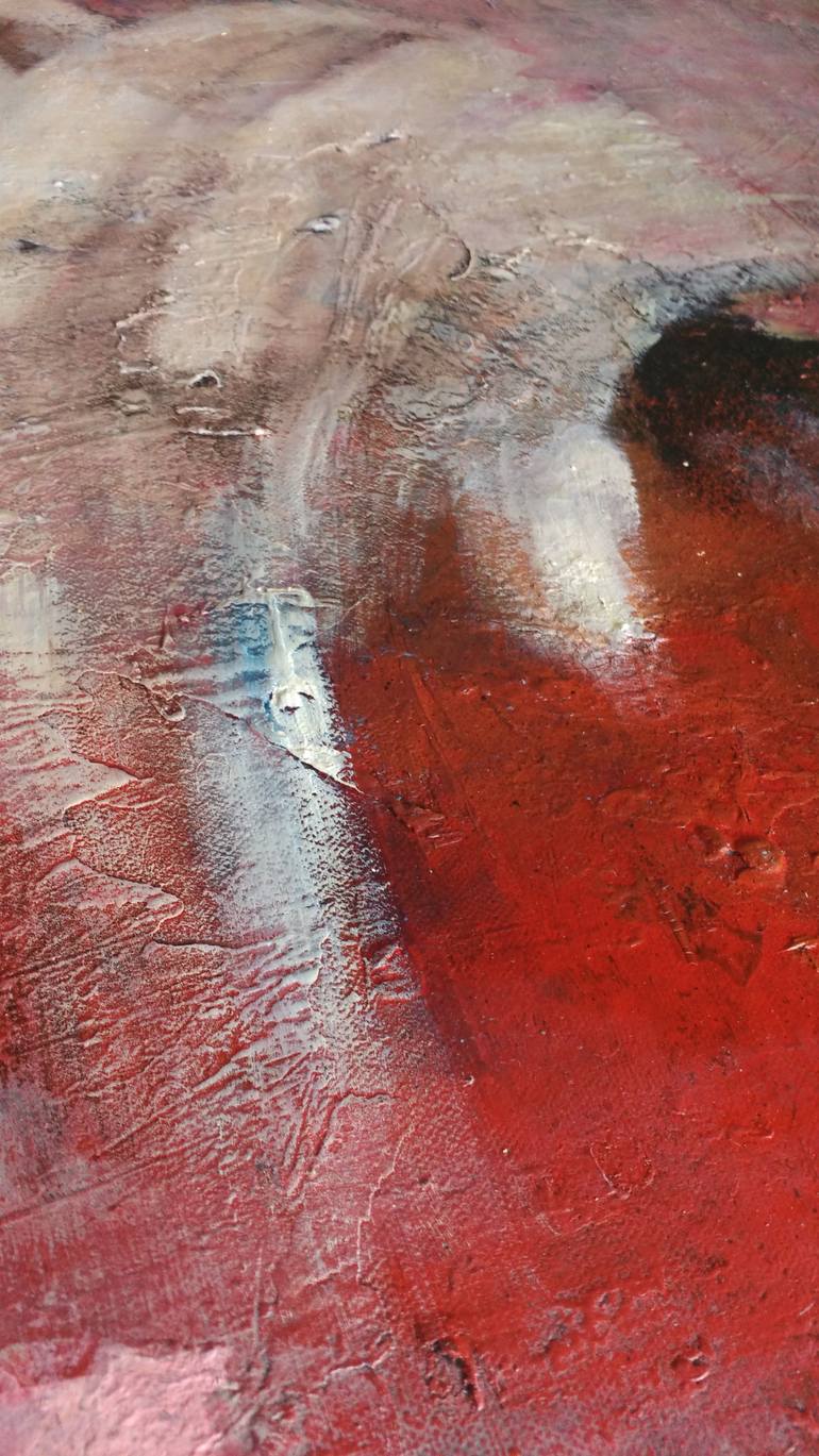 Original Abstract Expressionism Abstract Painting by Noah Antonana