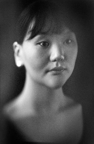 "Mongolian Girl with Earring" (Riding With the Wind - Portraits) thumb