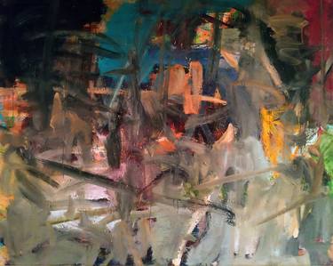 Original Abstract Expressionism Abstract Paintings by Jan Matthiesen