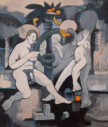 Original Nude Paintings by Valery Tatar