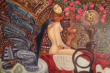 Original Erotic Paintings by Valery Tatar