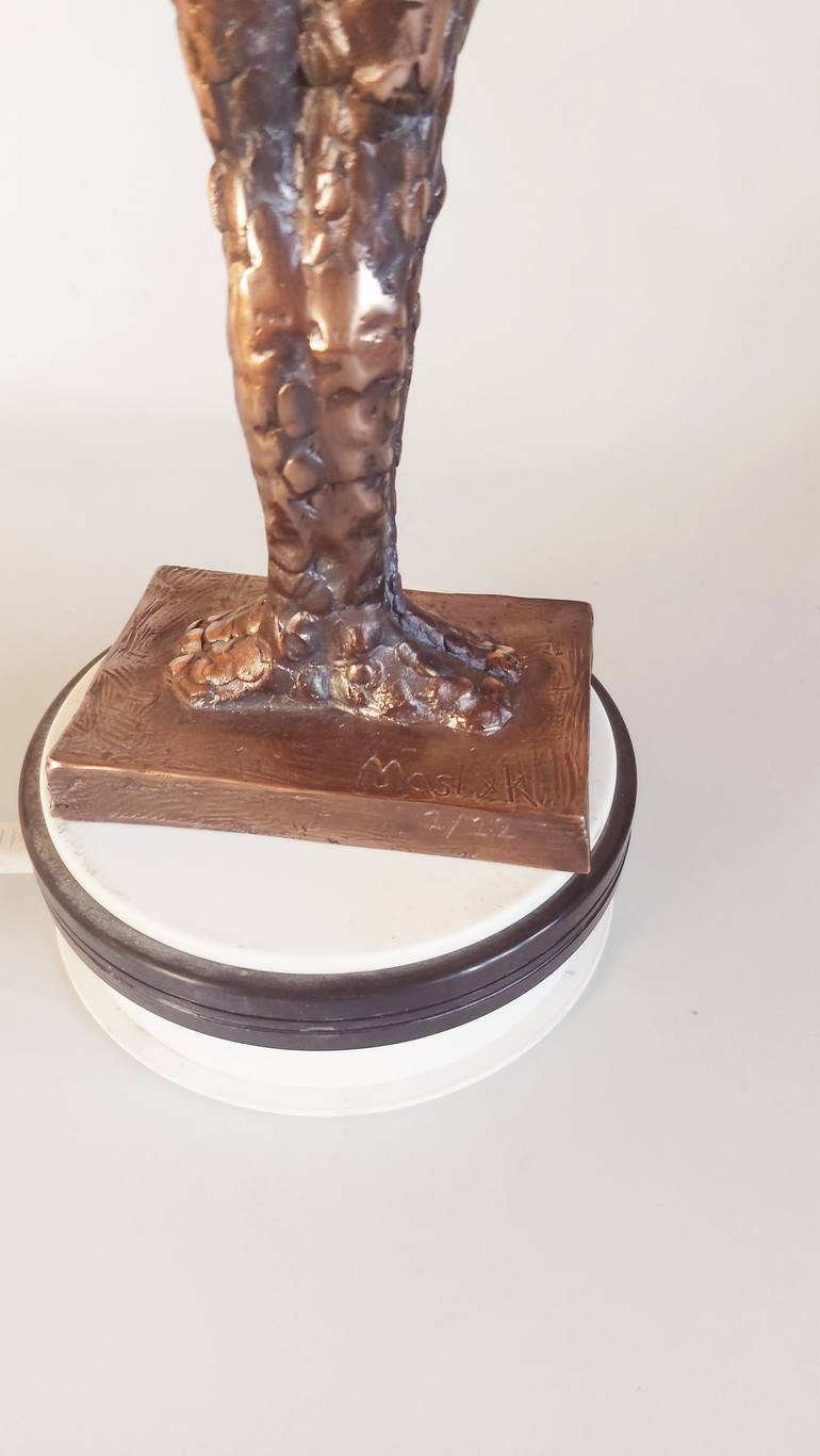 Original Abstract Love Sculpture by Antoni Maslyk
