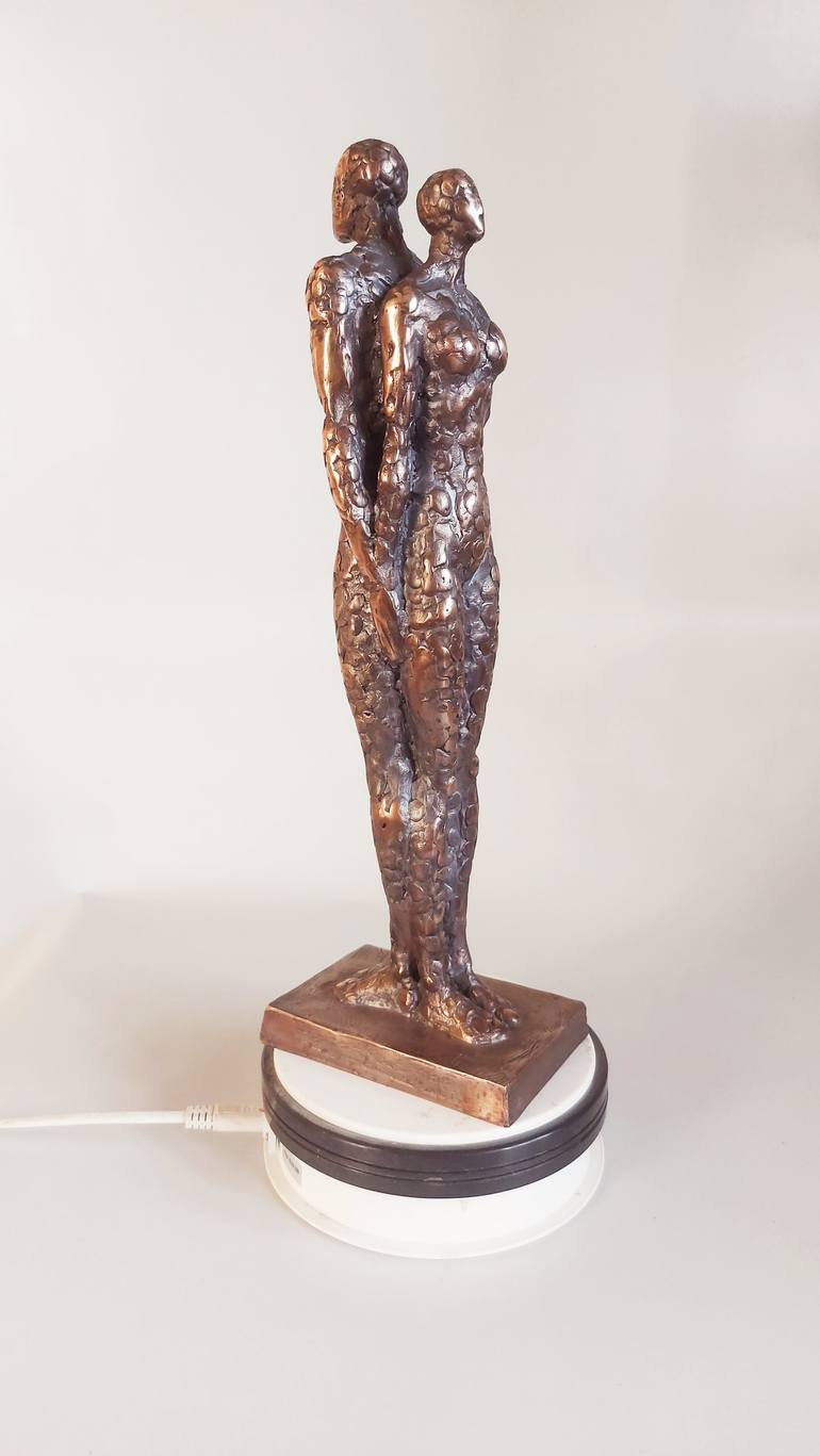 Original Abstract Love Sculpture by Antoni Maslyk