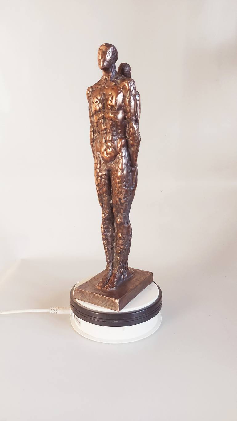 Original Abstract Love Sculpture by Antoni Maslyk