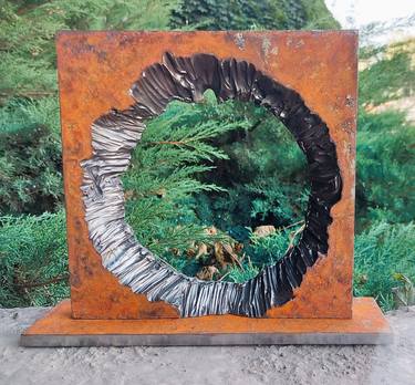 Original Abstract Expressionism Abstract Sculpture by Antoni Maslyk