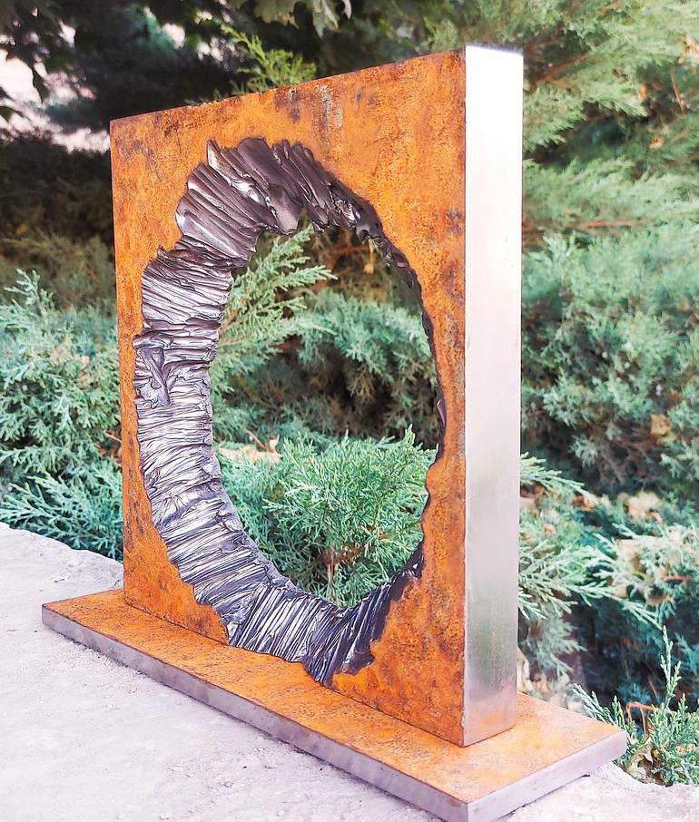 Original Abstract Expressionism Abstract Sculpture by Antoni Maslyk
