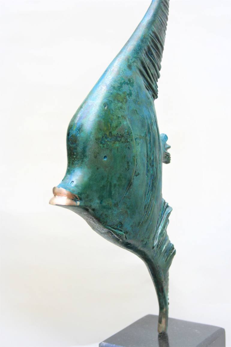 Original Art Deco Fish Sculpture by Antoni Maslyk