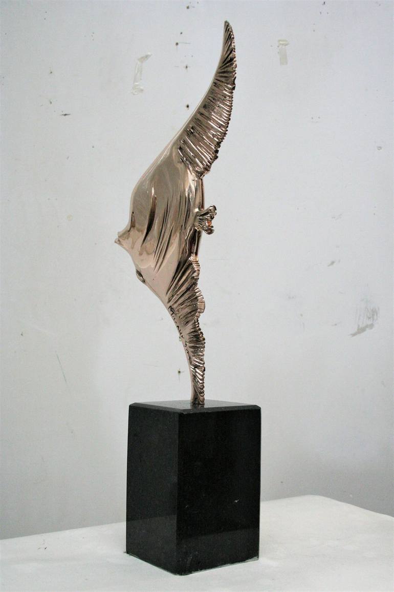 Original Figurative Fish Sculpture by Antoni Maslyk