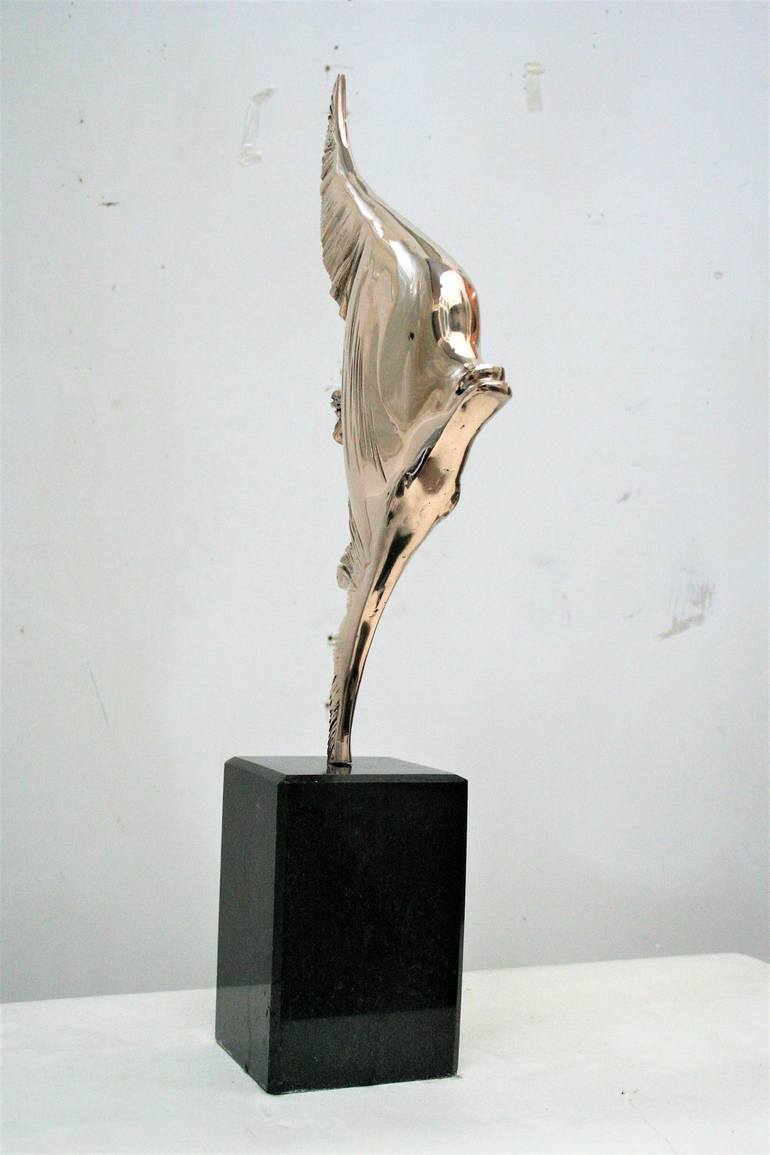 Original Figurative Fish Sculpture by Antoni Maslyk