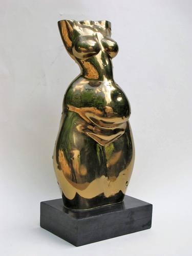 Women's Torso Bronze Author's Sculpture Free Shipping Limited quantity #1/10 thumb