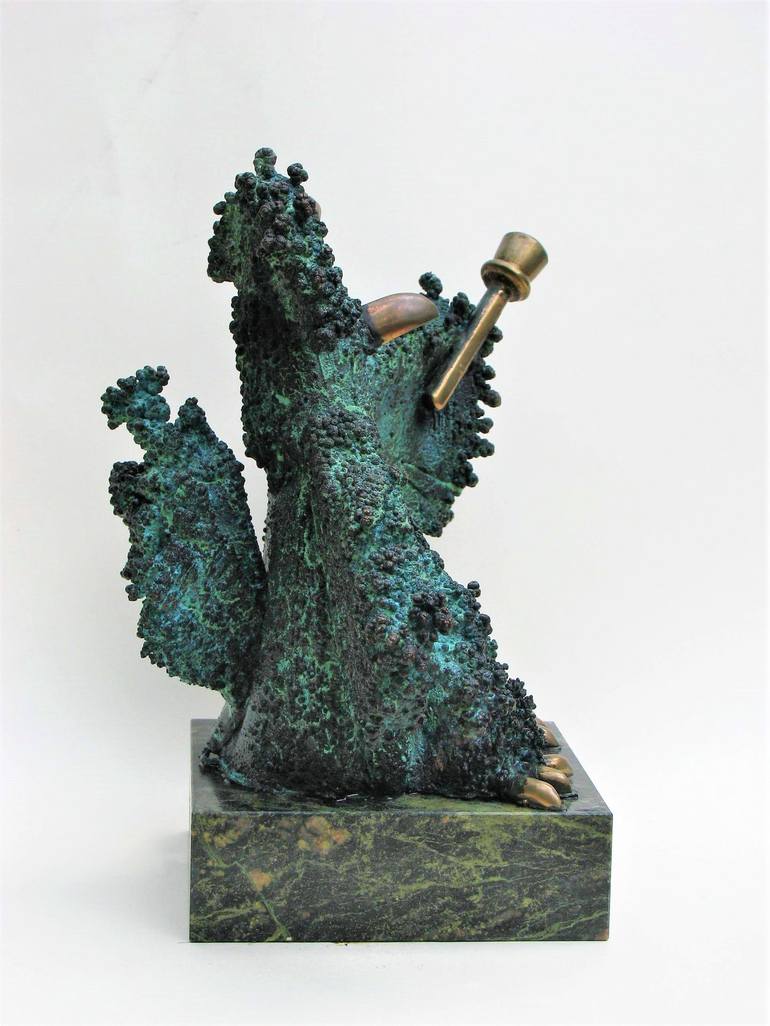 Original Abstract Expressionism Animal Sculpture by Antoni Maslyk