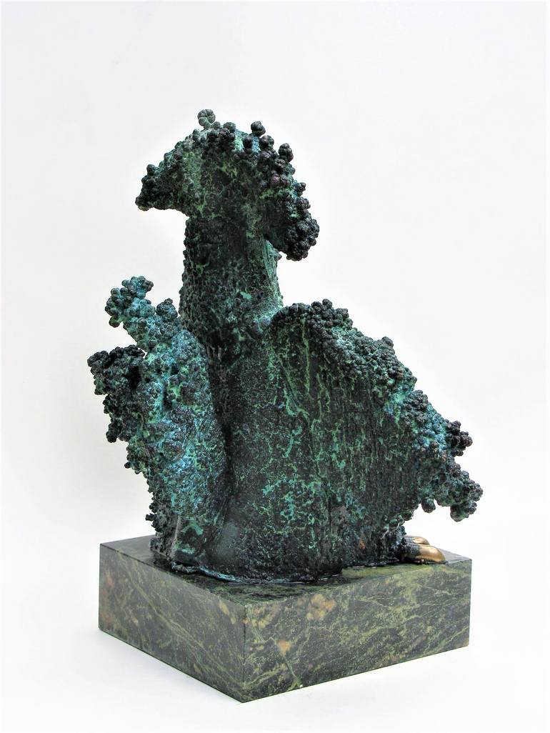 Original Abstract Expressionism Animal Sculpture by Antoni Maslyk