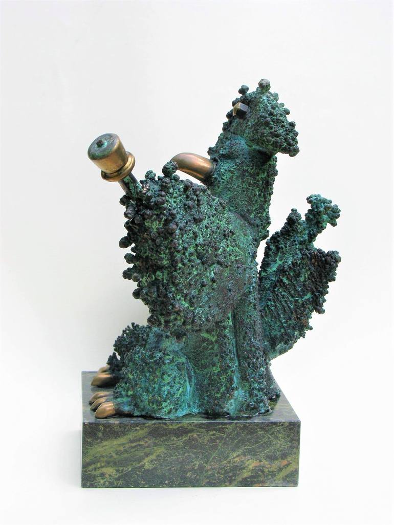 Original Abstract Expressionism Animal Sculpture by Antoni Maslyk