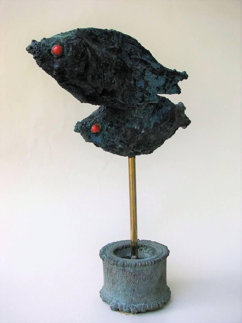 Original Fish Sculpture by Antoni Maslyk