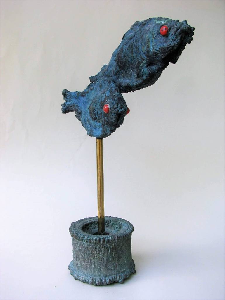 Original Fish Sculpture by Antoni Maslyk