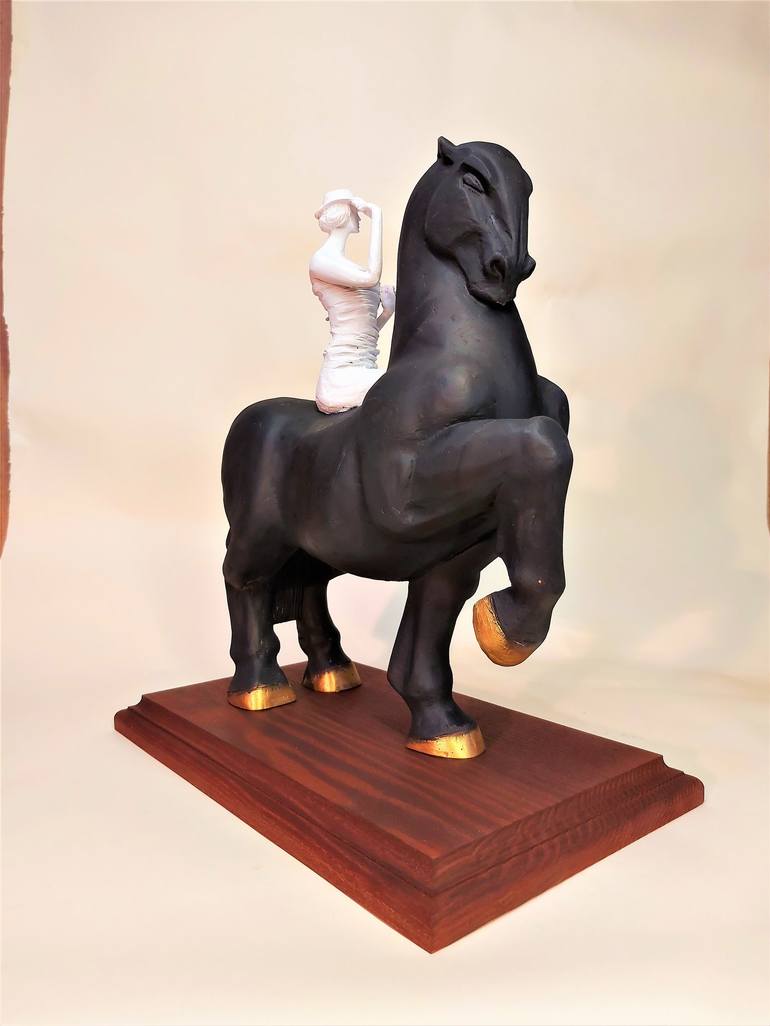 Original Horse Sculpture by Antoni Maslyk