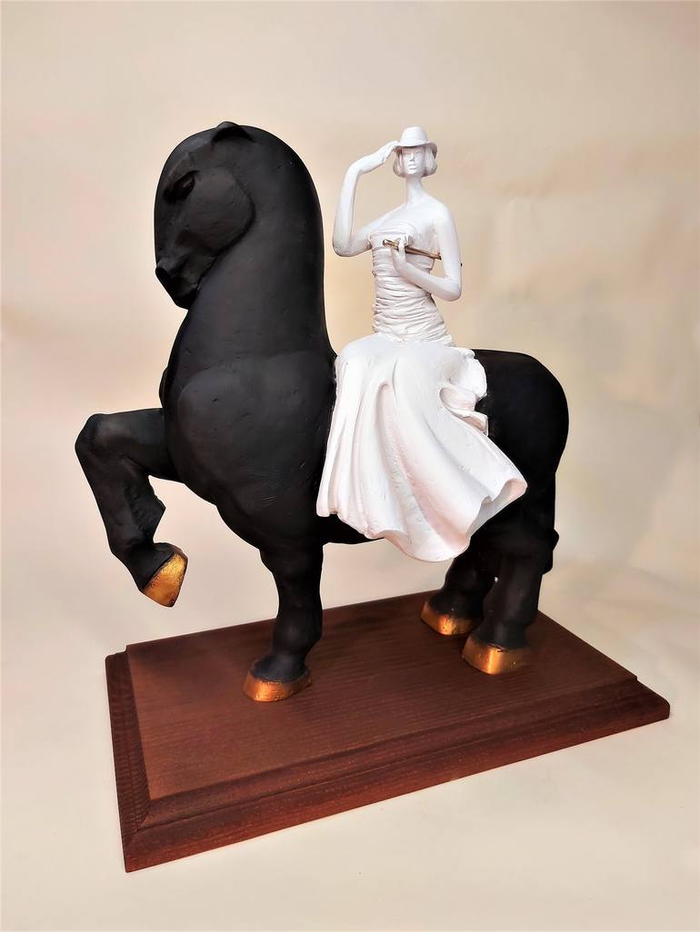 Original Horse Sculpture by Antoni Maslyk