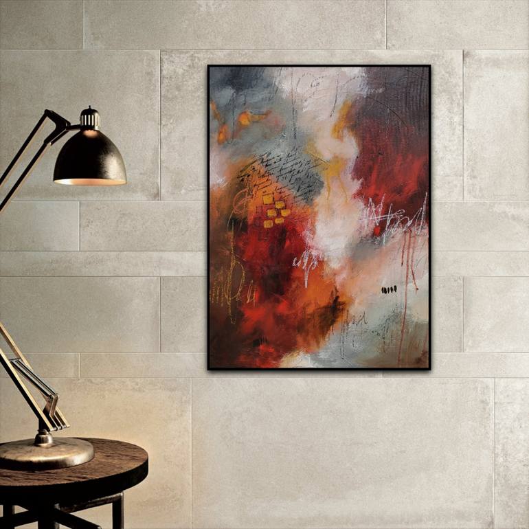 Original Abstract Expressionism Abstract Painting by Niyati Jiwani