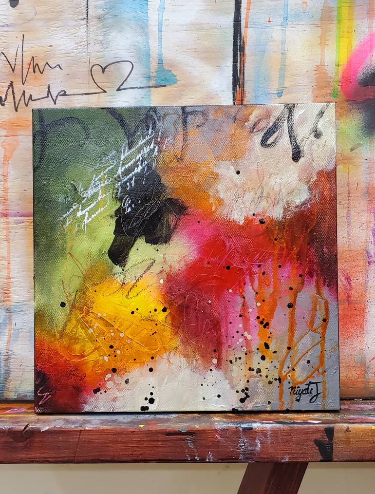 Original Abstract Expressionism Abstract Painting by Niyati Jiwani