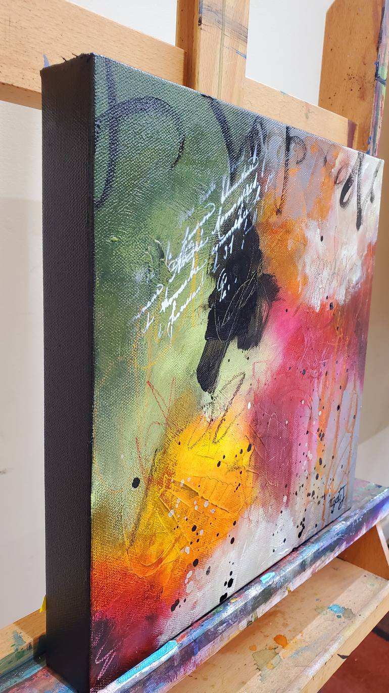 Original Abstract Expressionism Abstract Painting by Niyati Jiwani