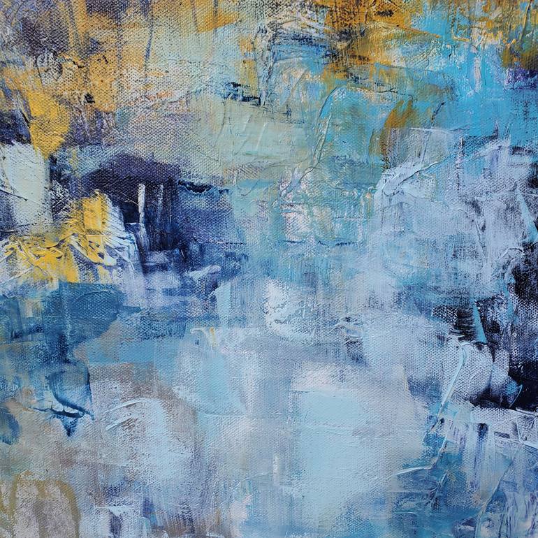 Original Abstract Expressionism Landscape Painting by Niyati Jiwani