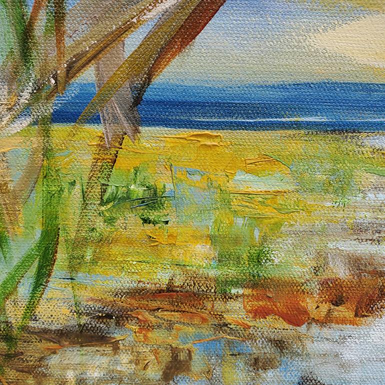 Original Abstract Expressionism Landscape Painting by Niyati Jiwani