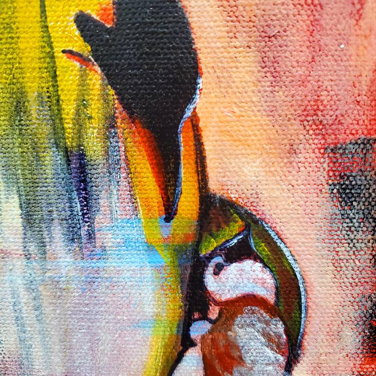 Original Abstract Expressionism Animal Painting by Niyati Jiwani