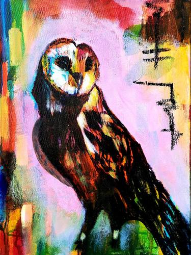 Print of Abstract Expressionism Animal Paintings by Niyati Jiwani