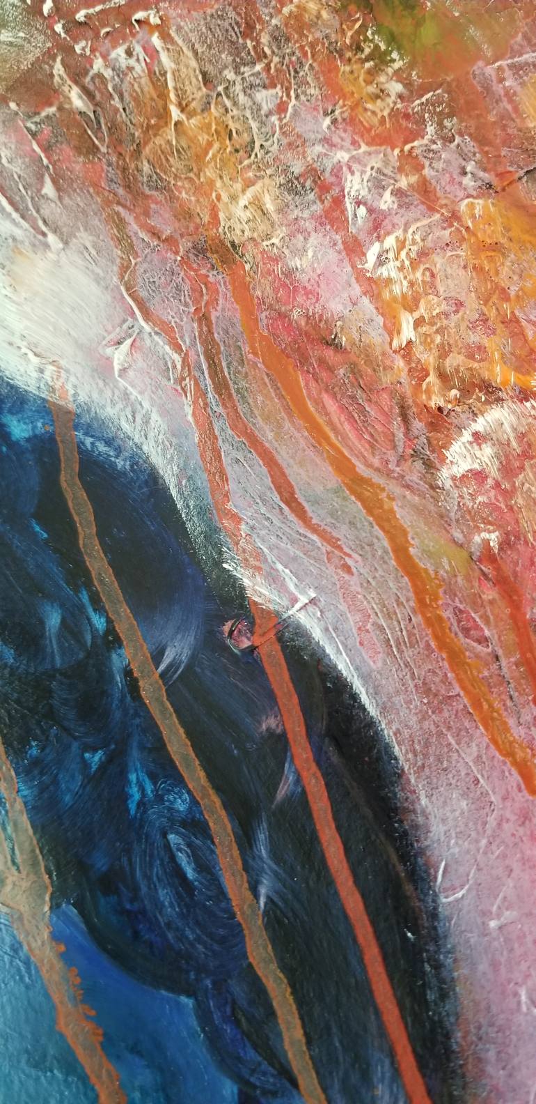 Original Abstract Expressionism Religion Painting by Niyati Jiwani