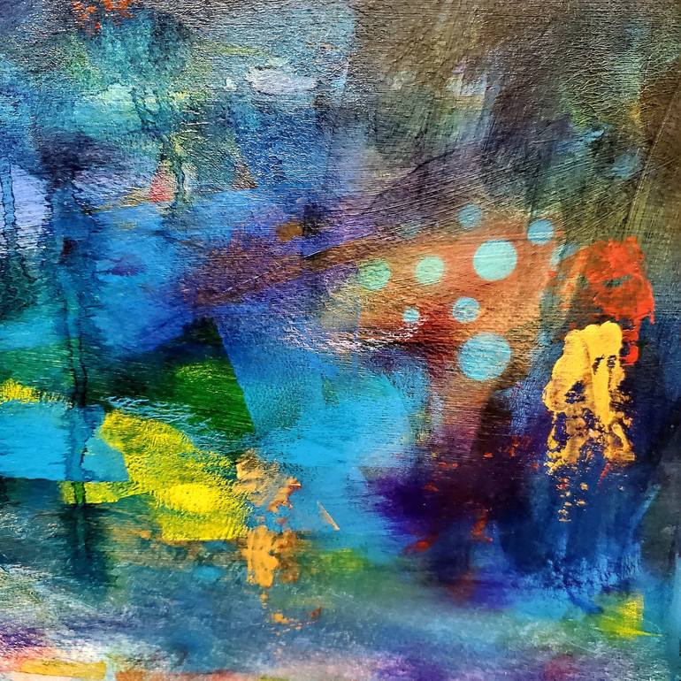 Original Abstract Music Painting by Niyati Jiwani