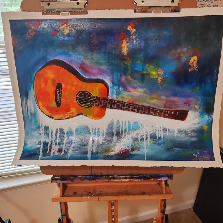 Original Music Painting by Niyati Jiwani