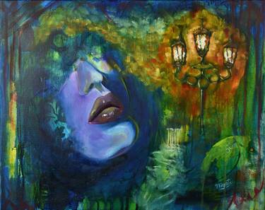 Original Abstract Expressionism Portrait Paintings by Niyati Jiwani