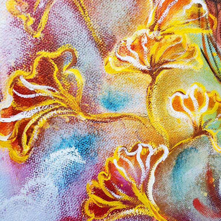 Original Abstract Expressionism Fantasy Painting by Niyati Jiwani