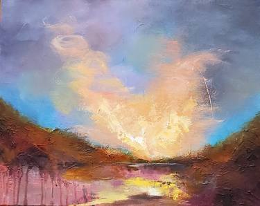 Original Abstract Landscape Paintings by Niyati Jiwani