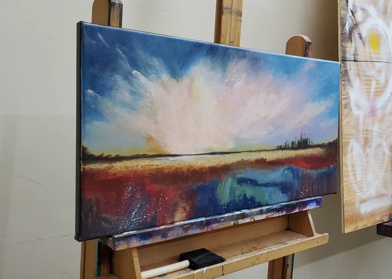 Original Abstract Landscape Painting by Niyati Jiwani