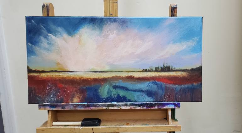 Original Abstract Landscape Painting by Niyati Jiwani