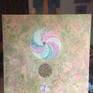 On the easel