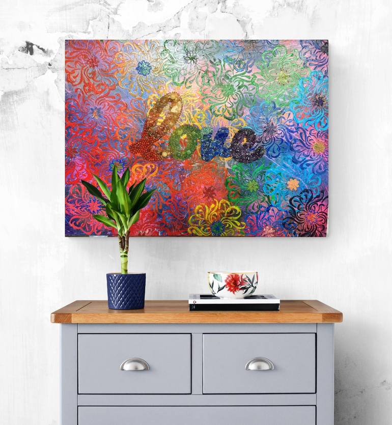 Original Fine Art Love Painting by Ayda Alp