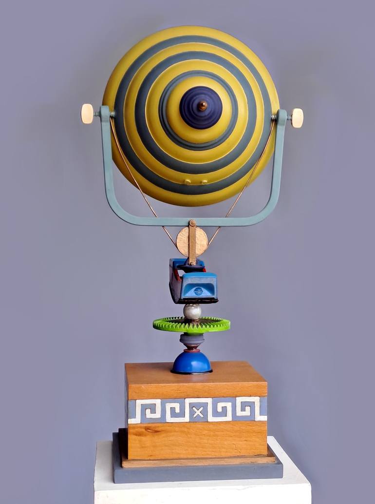 Original Abstract Music Sculpture by Charlayn Von Solms