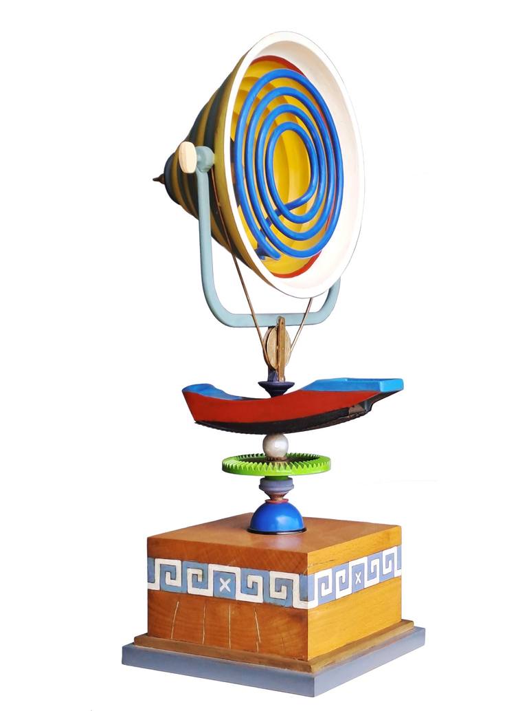 Original Abstract Music Sculpture by Charlayn Von Solms