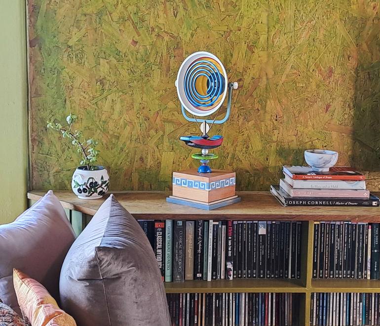 Original Abstract Music Sculpture by Charlayn Von Solms