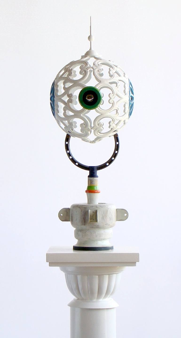 Original Abstract Geometric Sculpture by Charlayn von Solms