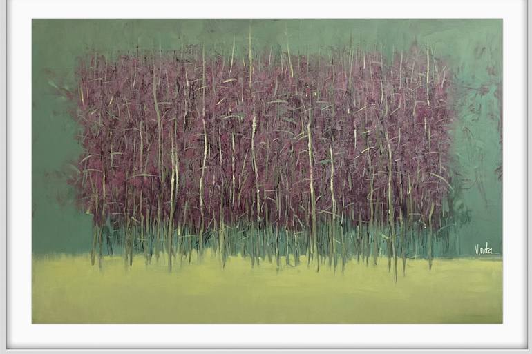 Original Abstract Expressionism Abstract Painting by Vinita Sadarangani