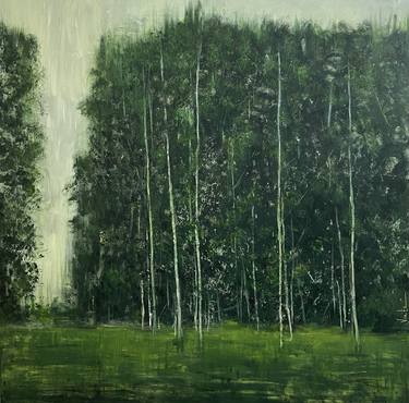 Original Abstract Expressionism Landscape Paintings by Vinita Sadarangani