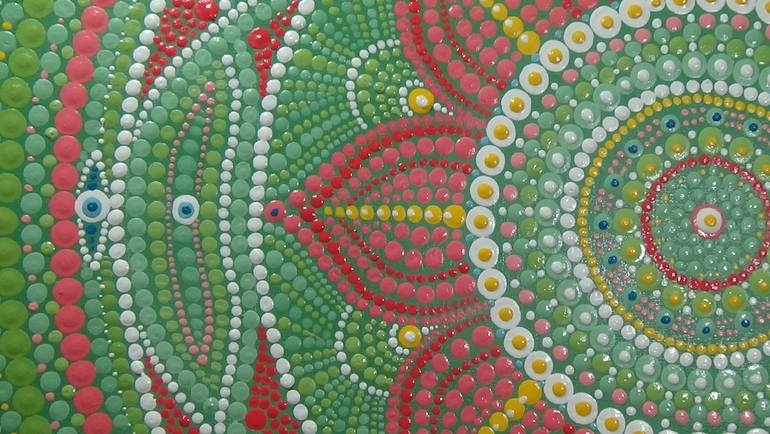 Original Abstract Other Painting by Keniia Makliuchenko