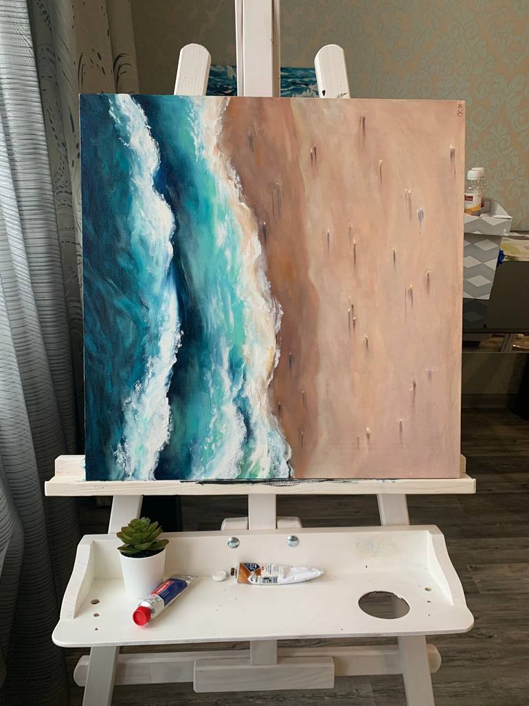 Original Impressionism Water Painting by Daria Korn