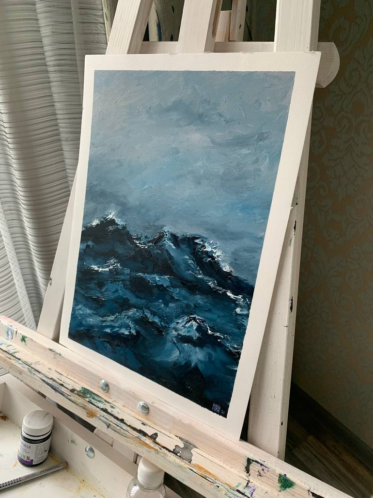 Original Impressionism Water Painting by Daria Korn