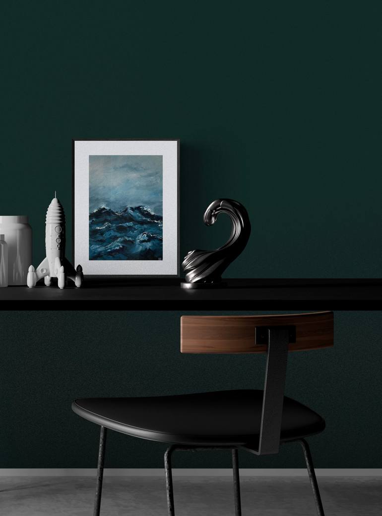 Original Impressionism Water Painting by Daria Korn