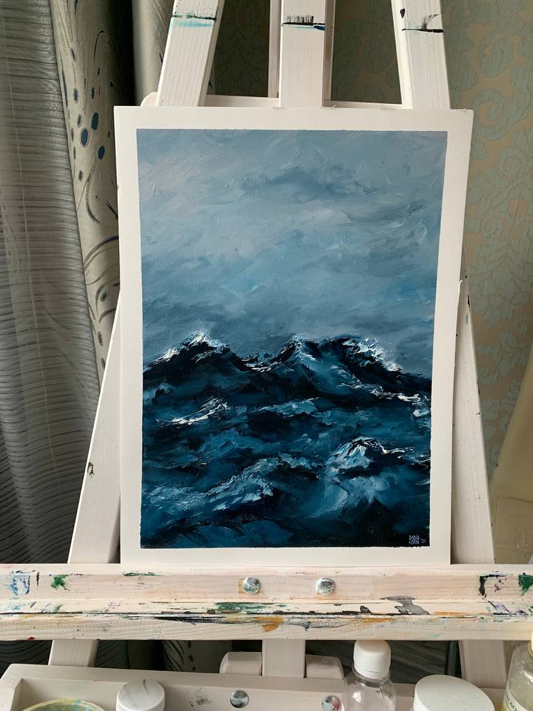 Original Impressionism Water Painting by Daria Korn