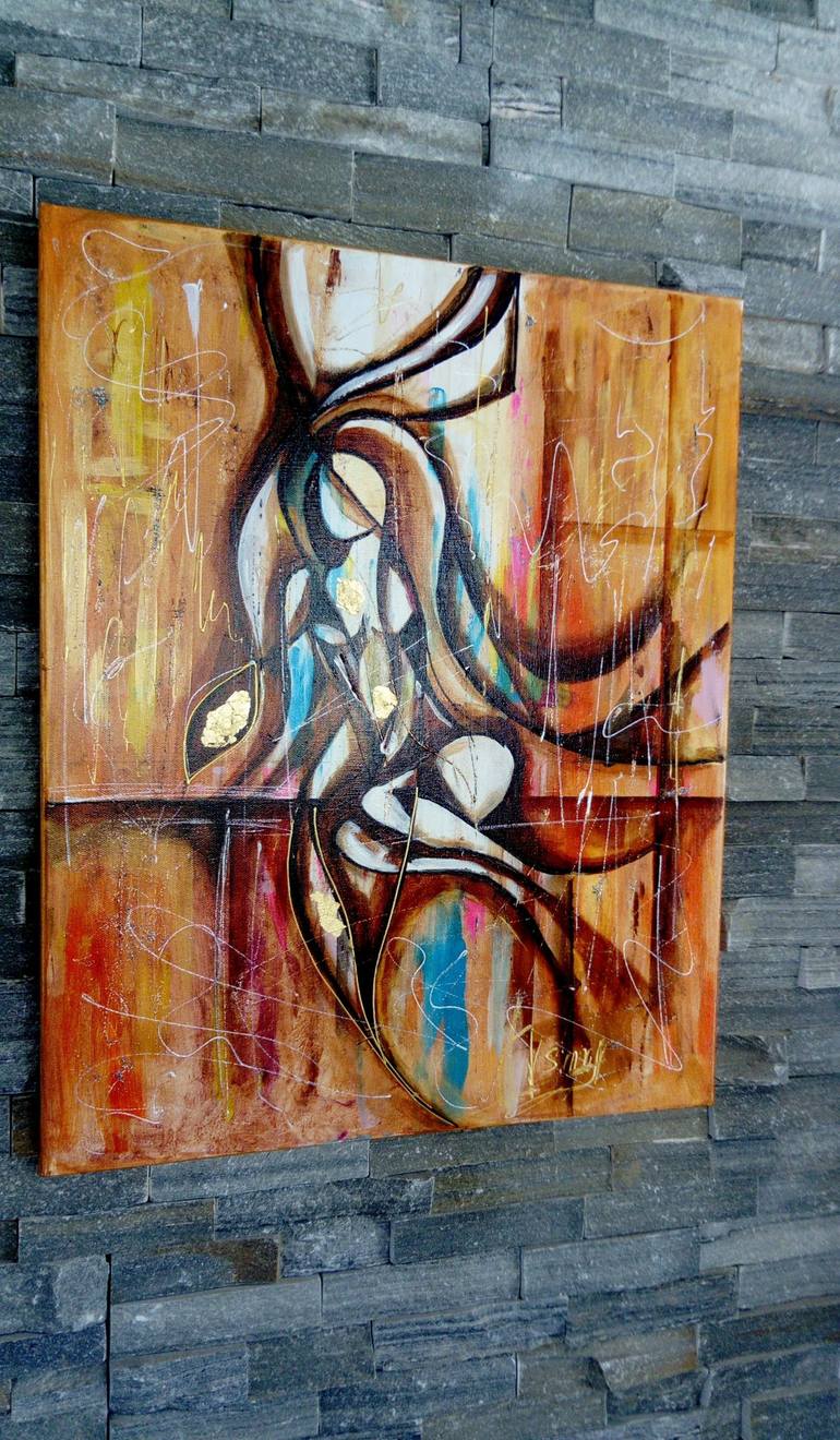 Original Abstract Expressionism Abstract Painting by Valentina Simma